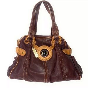 Lockhart Brown Leather Handbag Shoulder Bag